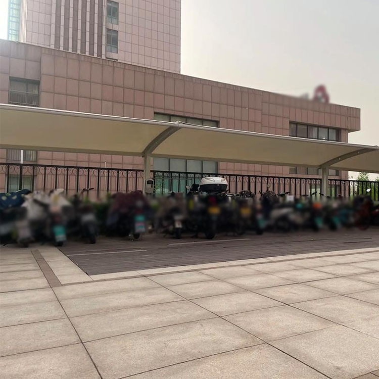 阳江膜结构电动车棚