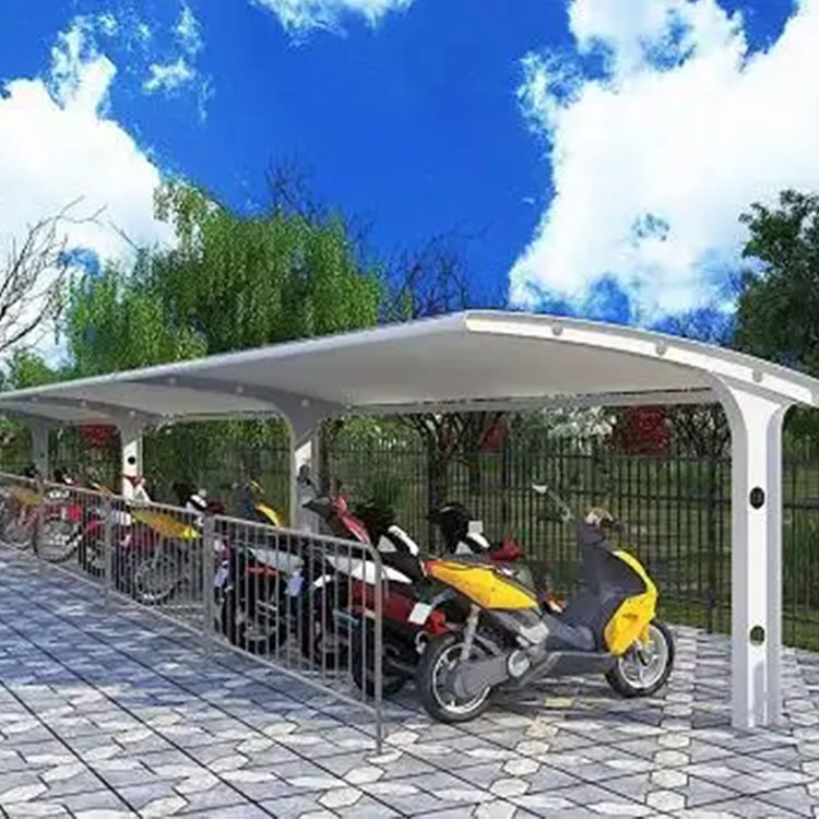 阳江膜结构电动车棚