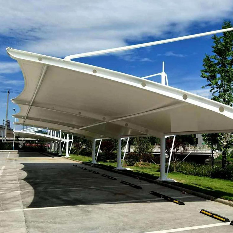 阳江膜结构汽车棚