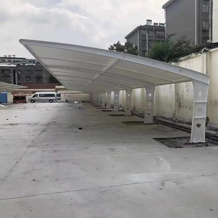 阳江膜结构汽车棚