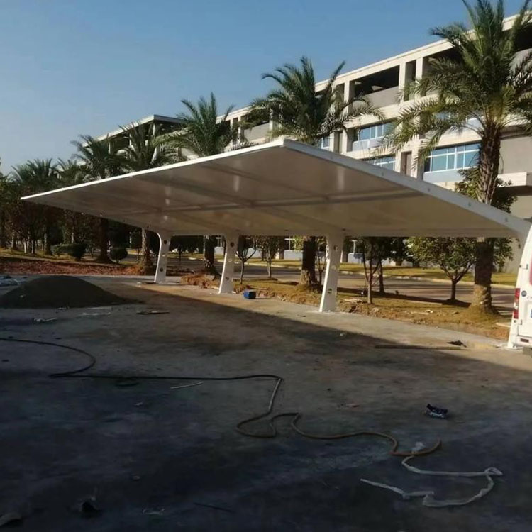 阳江膜结构汽车棚